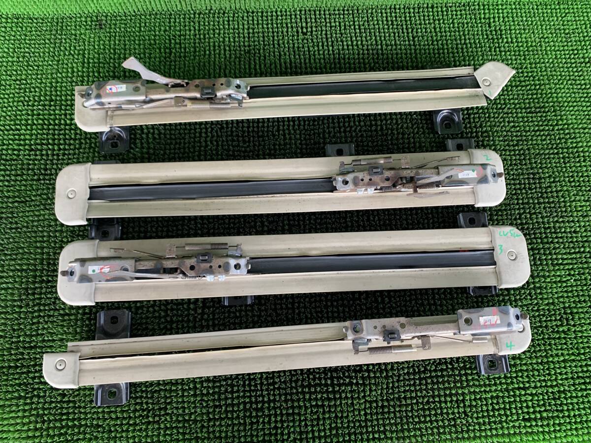 ●即決値段● 三菱 デリカD5 CV5W 4本 2列目 シートレール スライドレール拍卖