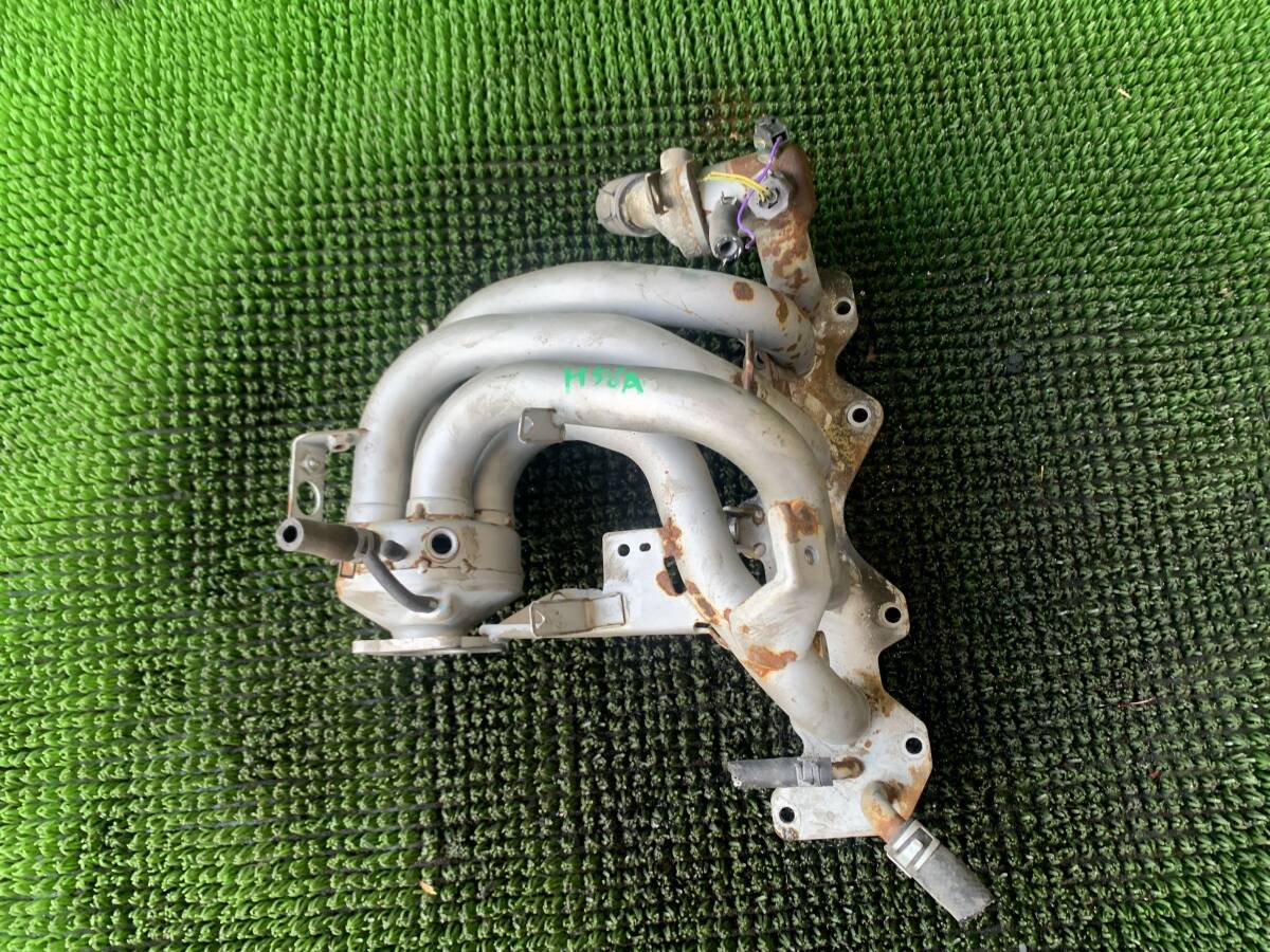 ●即決値段●三菱H58A パジェロミニ 純正 4気筒 エンジン インテークマニホールド インマニ拍卖