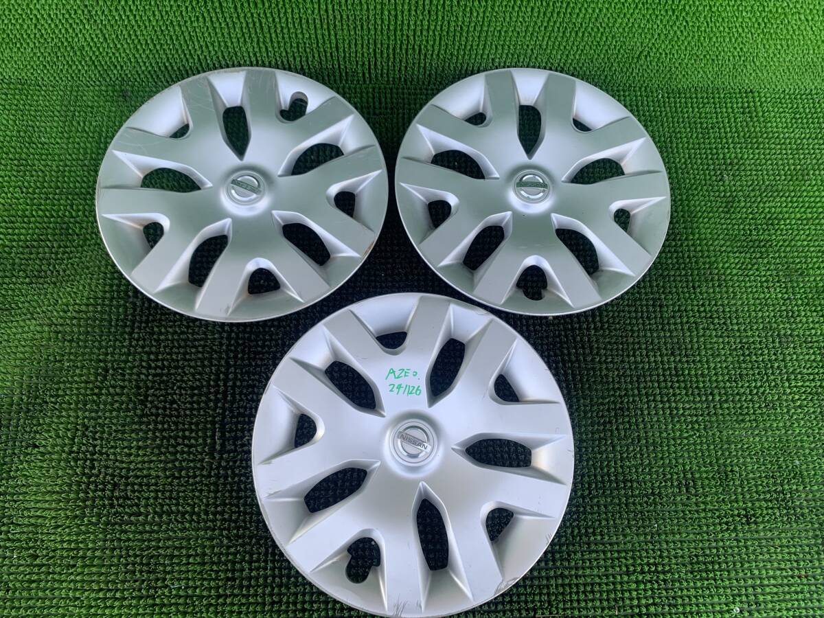 ●即決値段● 日産 リーフ AZE0 ZE0 純正 16インチ キャップ ホイールキャップ ホイールカバー 3枚拍卖