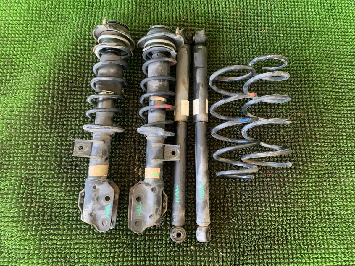 ●即決値段●漏れなし●91425KM Z5-1三菱 i HA1W 純正 フロント サスペンション ストラット リアショックアブソーバー 左右 スプリング拍卖