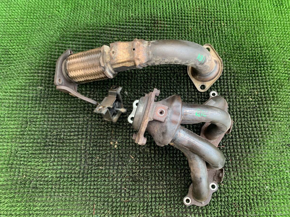 ●即決値段●漏れなし●ホンダ オデッセイ RB1 純正 フロントパイプ エキマニ マニホールド エキゾーストパイプ エキゾースト拍卖