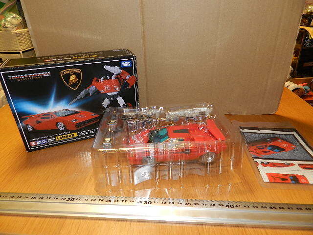 ☆美品 タカラトミー Lambor/ランボル トランスフォーマーマスターピース ランボルギーニ カウンタック LP500S サイバトロン 戦士 ランボル拍卖