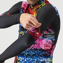 【新品 Thermoflex +8~+20℃即決即日発送】Castelli カステリ /アームウォーマー/Graffiti Cycle Arm Warmers/Explosion/Lサイズ拍卖