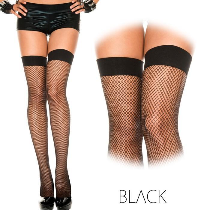 黒ブラック ネットタイプ タイハイ ストッキング ニーハイ セクシー ガーターストッキング拍卖