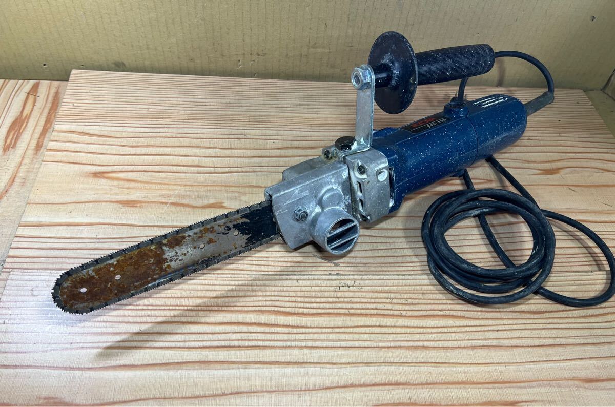 P1220-1. リョービ RYOBI ハードチェーンソー CJS-150 通電可 現状品*ジャンク拍卖