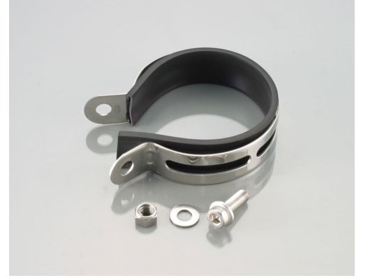 ◆キタコ(Φ80用)ステンレスサイレンサーバンド ラバー付 汎用●0900-995-10080拍卖