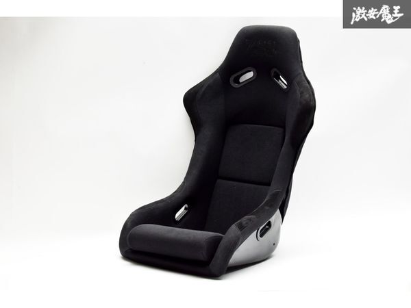 Z.S.S. フルバケットシート フルバケ ブラック 黒色 ブラックステッチ 背面カバー 裏ロゴ有り FRPシェル ファブリック シート ZSS F0015拍卖