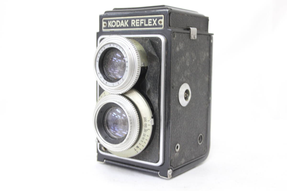 【訳あり品】 コダック Kodak REFLEX Anastigmat 80mm F3.5 二眼カメラ M706拍卖