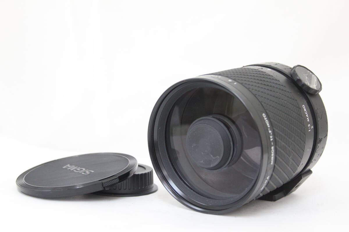 【訳あり品】 シグマ Sigma MIRROR-TELEPHOTO 600mm F8 三脚座付き キャノンマウント レンズ M532拍卖
