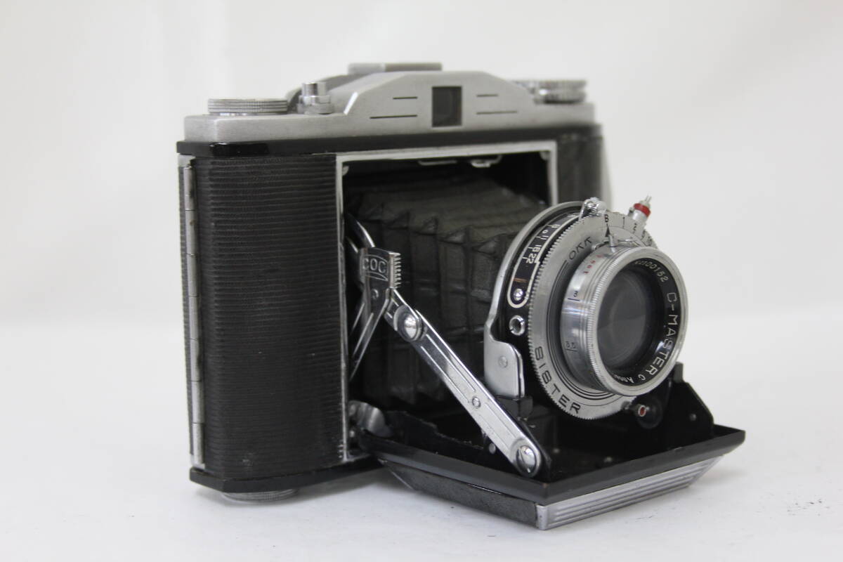 【訳あり品】 Sister C-MASTER C Anastigmat 75mm F3.5 蛇腹カメラ M884拍卖