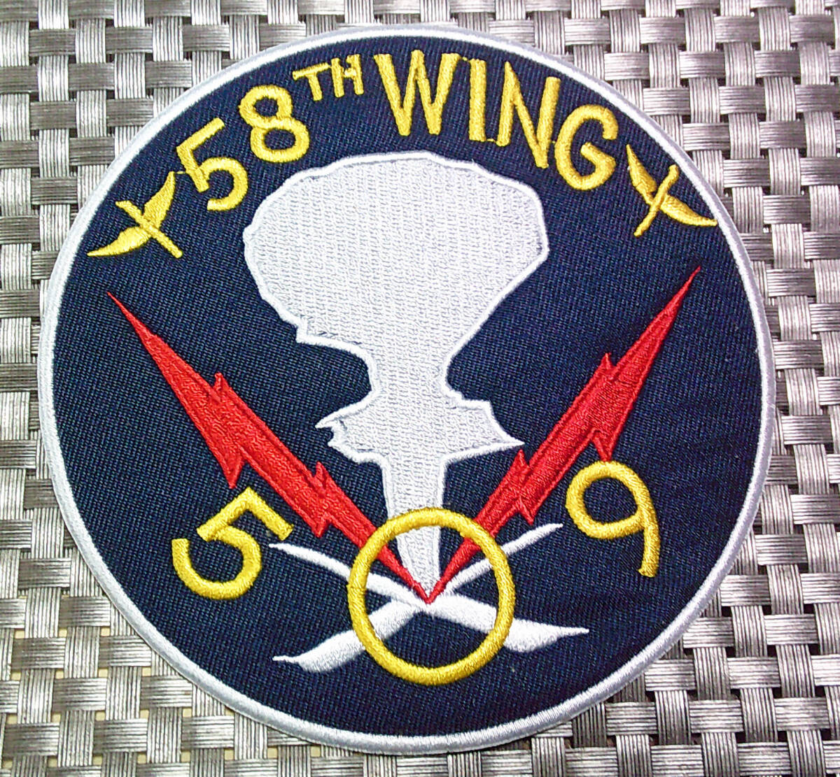 《大型WW2紺円509》◎新品アメリカ 第509混成部隊USAF58thWing509thBombGroupB-52刺繍ワッペン■原爆投下◎エノラ・ゲイ■WW2【歴史教育】拍卖