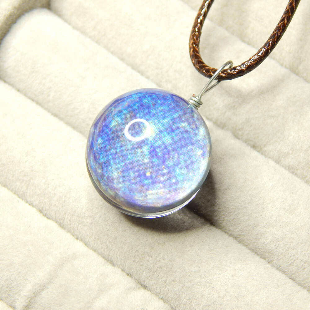 再入荷★大人気★在庫限り 即決 星空 宇宙 シンプル ガラス玉 夜光 天体 ネックレス レディース メンズ ペンダント 蓄光 スターダスト22拍卖