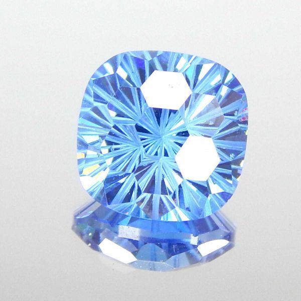 新品★送料無料 8㎜ 1粒 花火カット CZサファイアダイヤモンド キュービックジルコニア ルース レディースアクセサリー ハンドメイドパーツ拍卖