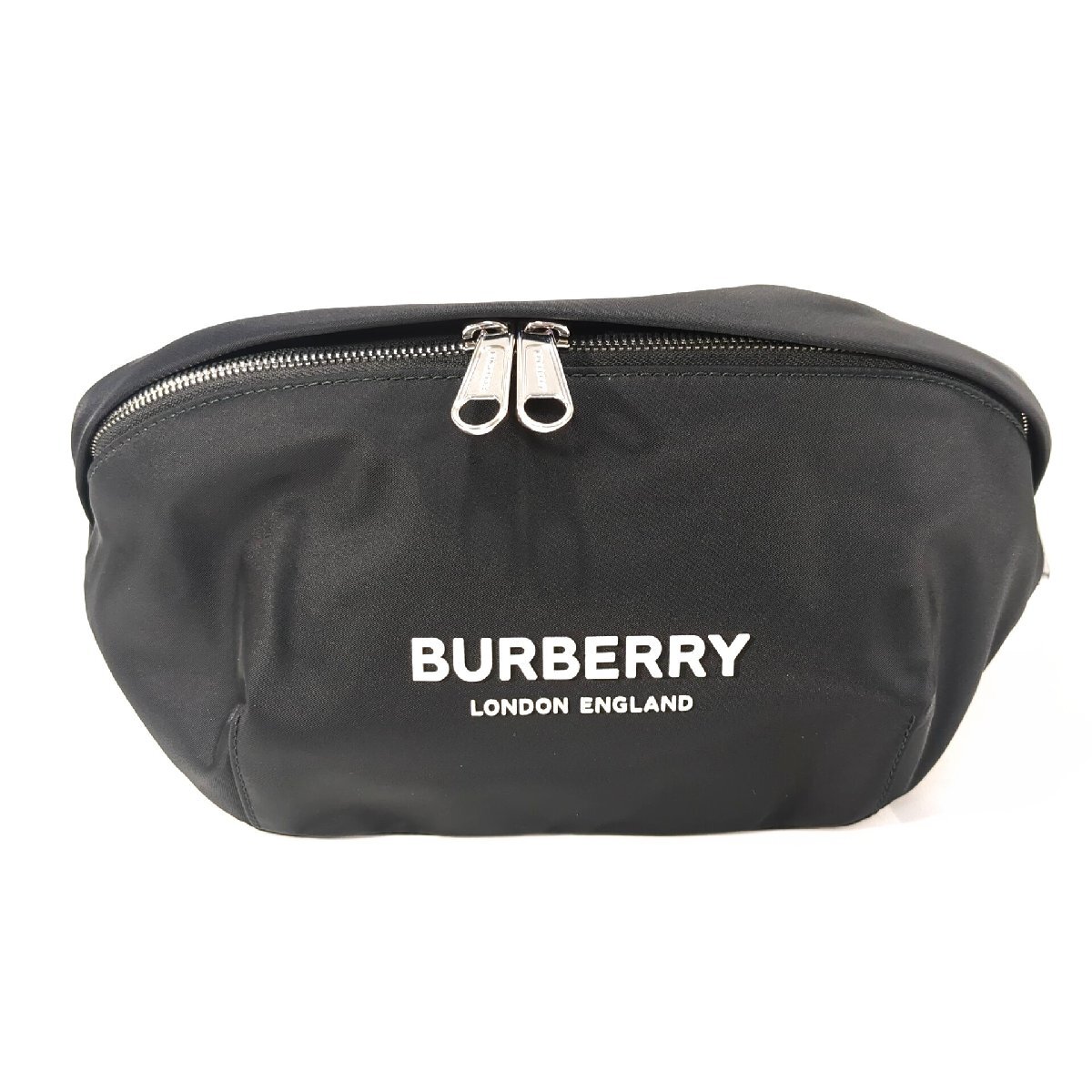 BURBERRY バーバリー SONNY ソニー ウエストバッグ ボディバッグ ウエストポーチ バムバッグ ナイロン レザー 黒 ブラック拍卖