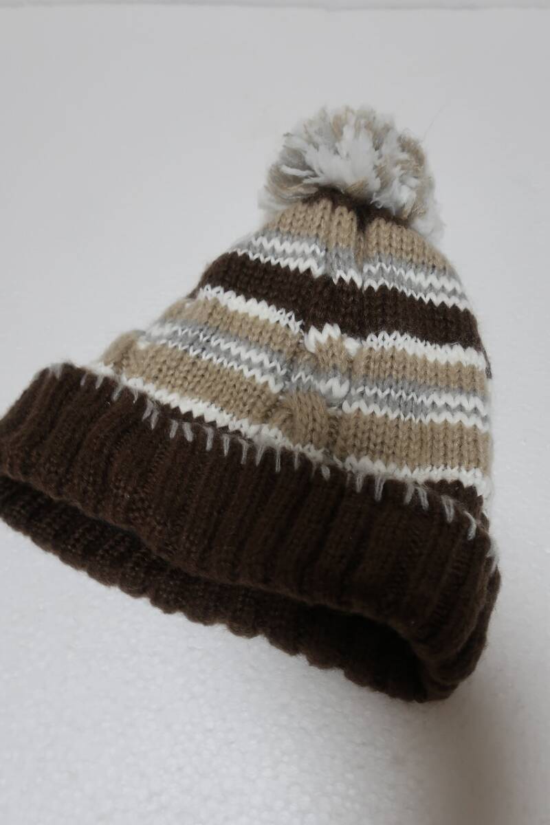 ニットキャップ ブラウン系拍卖