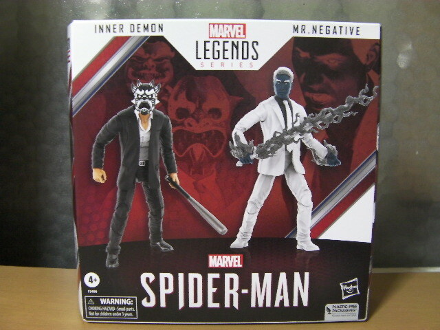 正規品 新品 未開封 マーベルレジェンド スパイダーマンシリーズ ミスターネガティブ インナーデーモン拍卖