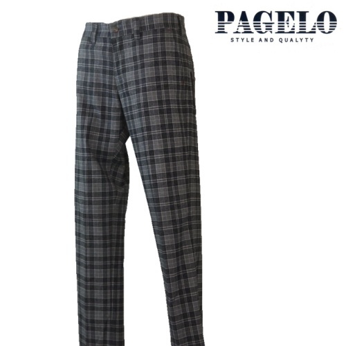 【SALE】パジェロ/PAGELO 秋物 チェックパンツ 82cm 033-ライトグレー系拍卖