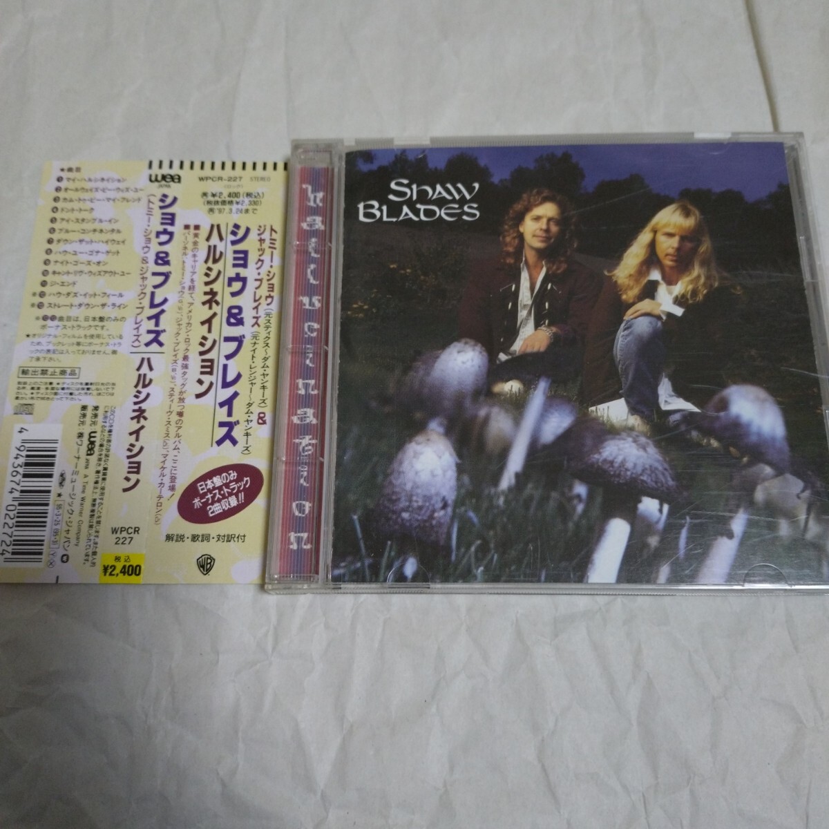 国内盤★帯付★ショウ&ブレイズ★ハルシネイション★SHAW BLADES★WPCR-227 #STYX #NIGHT RANGER #DAMN YANKEES拍卖