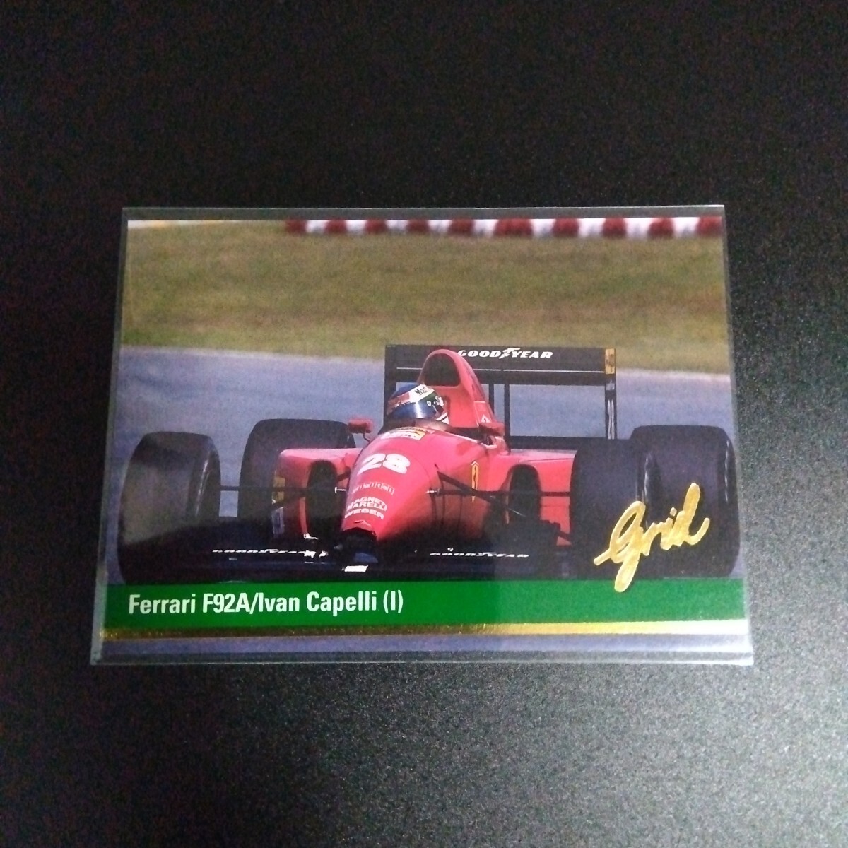 Grid motorcard 1992 F1カード イワン・カペリ#27 フェラーリ拍卖