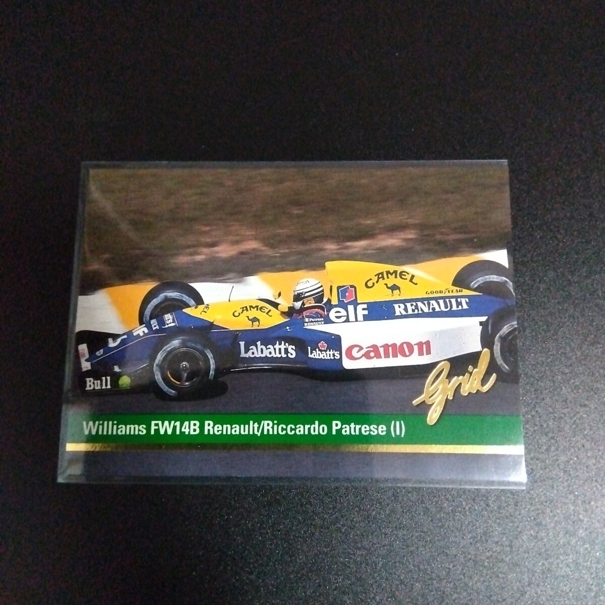 Grid motorcard 1992 F1カード リカルド・パトレーゼ #6 ウィリアムズ拍卖