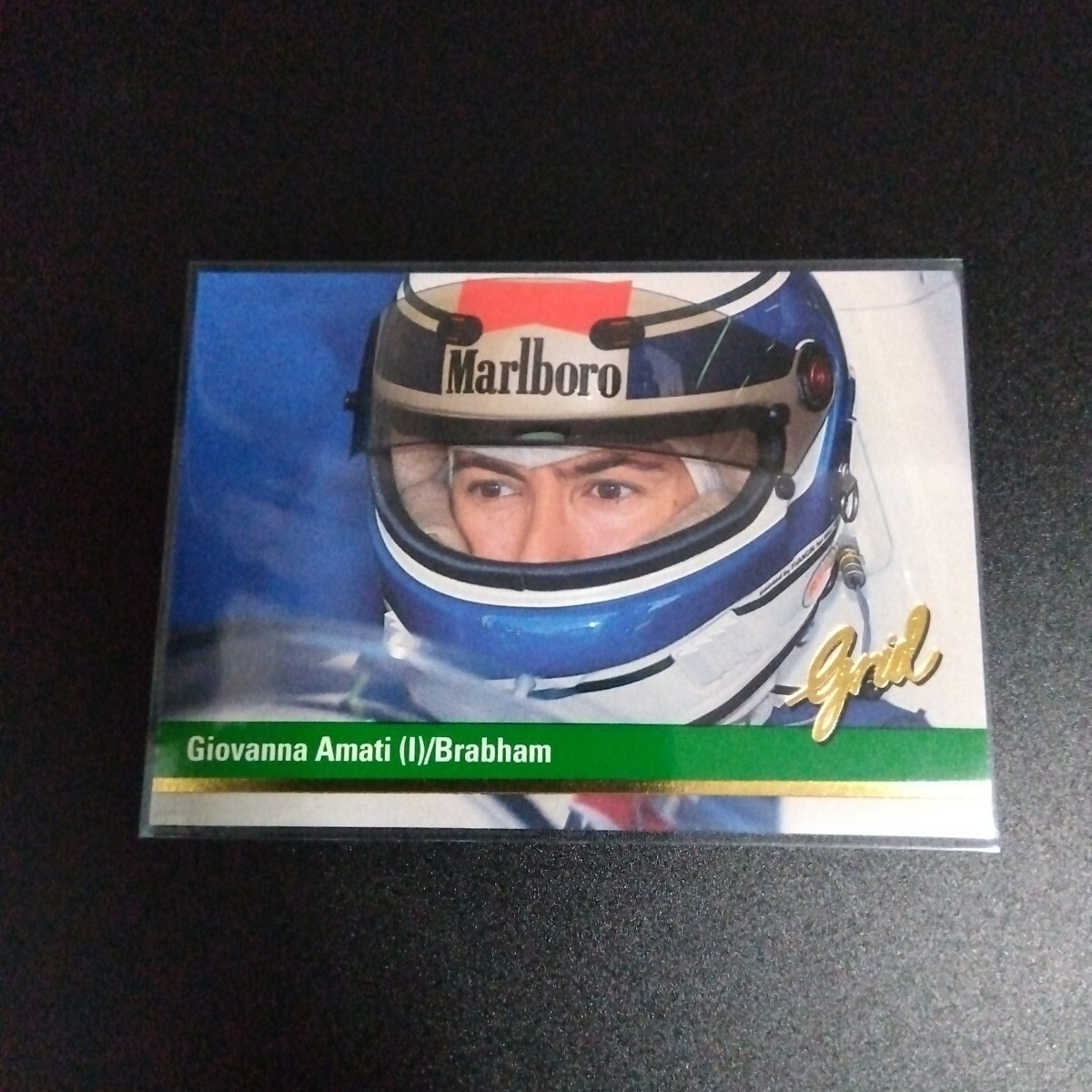Grid motorcard 1992 F1カード ジョバンナ・アマティ #75拍卖