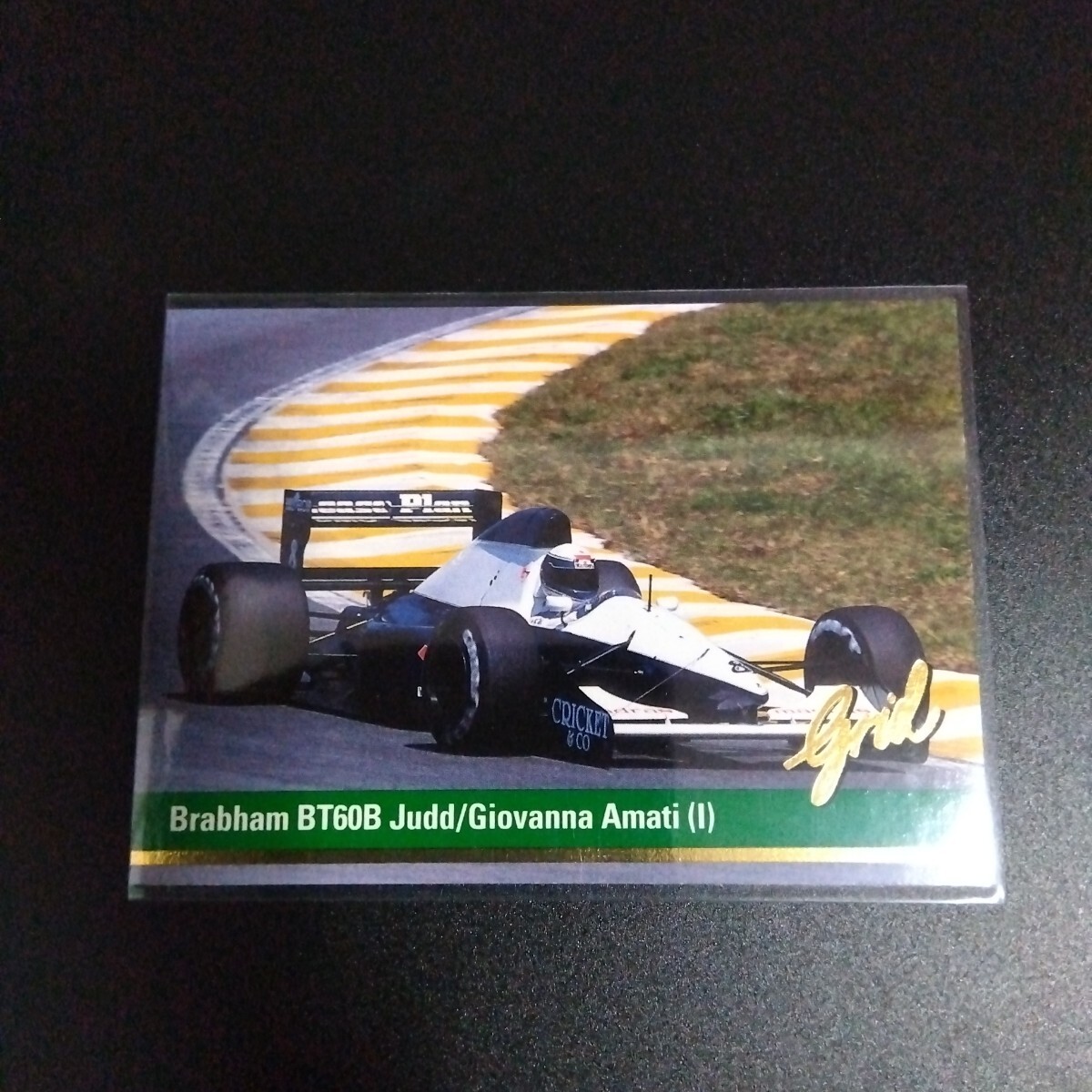 Grid motorcard 1992 F1カード ジョバンナ・アマティ #9拍卖