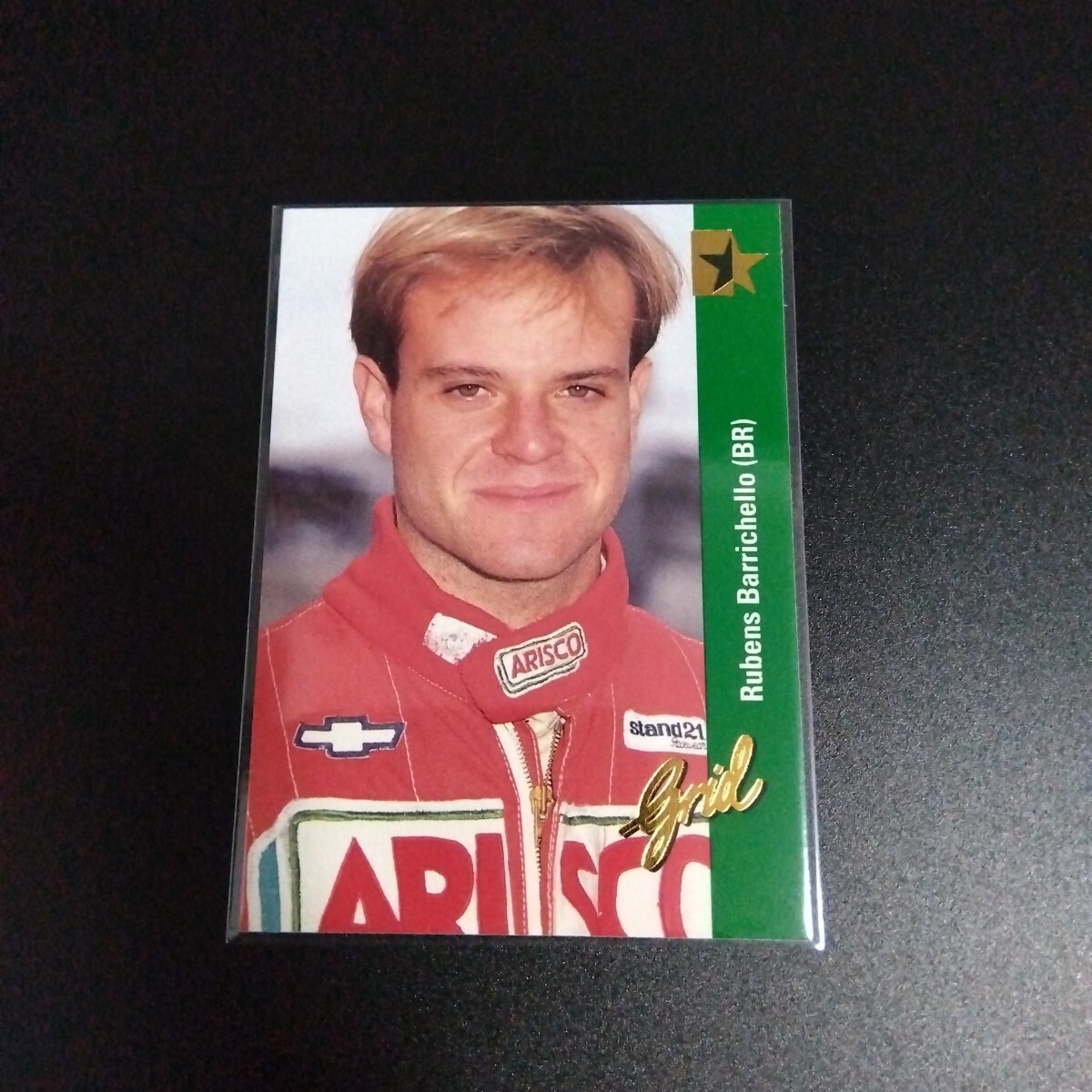 Grid motorcard 1992 F1カード ルーベンス・バリチェロ #164 ルーキーカード拍卖