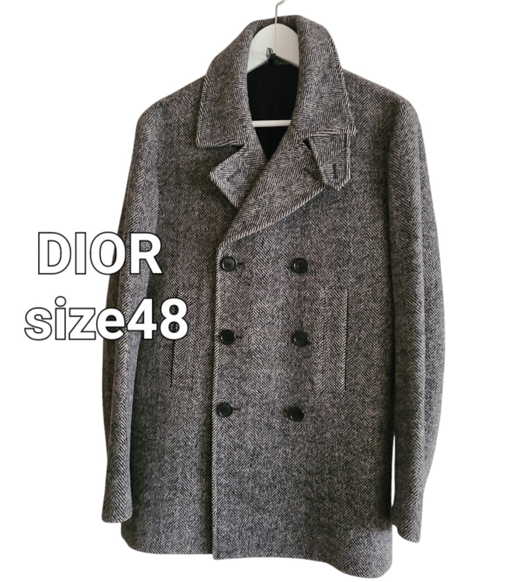 DIOR ディオール Pコート Color グレー size48拍卖