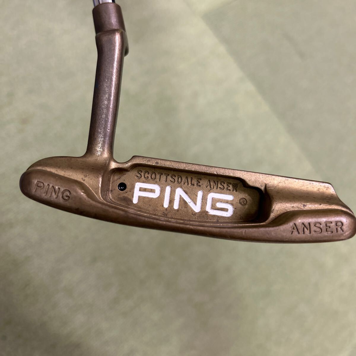 Z954 PING SCOTTSDALE ANSER 黒ドット 34インチ 494g拍卖