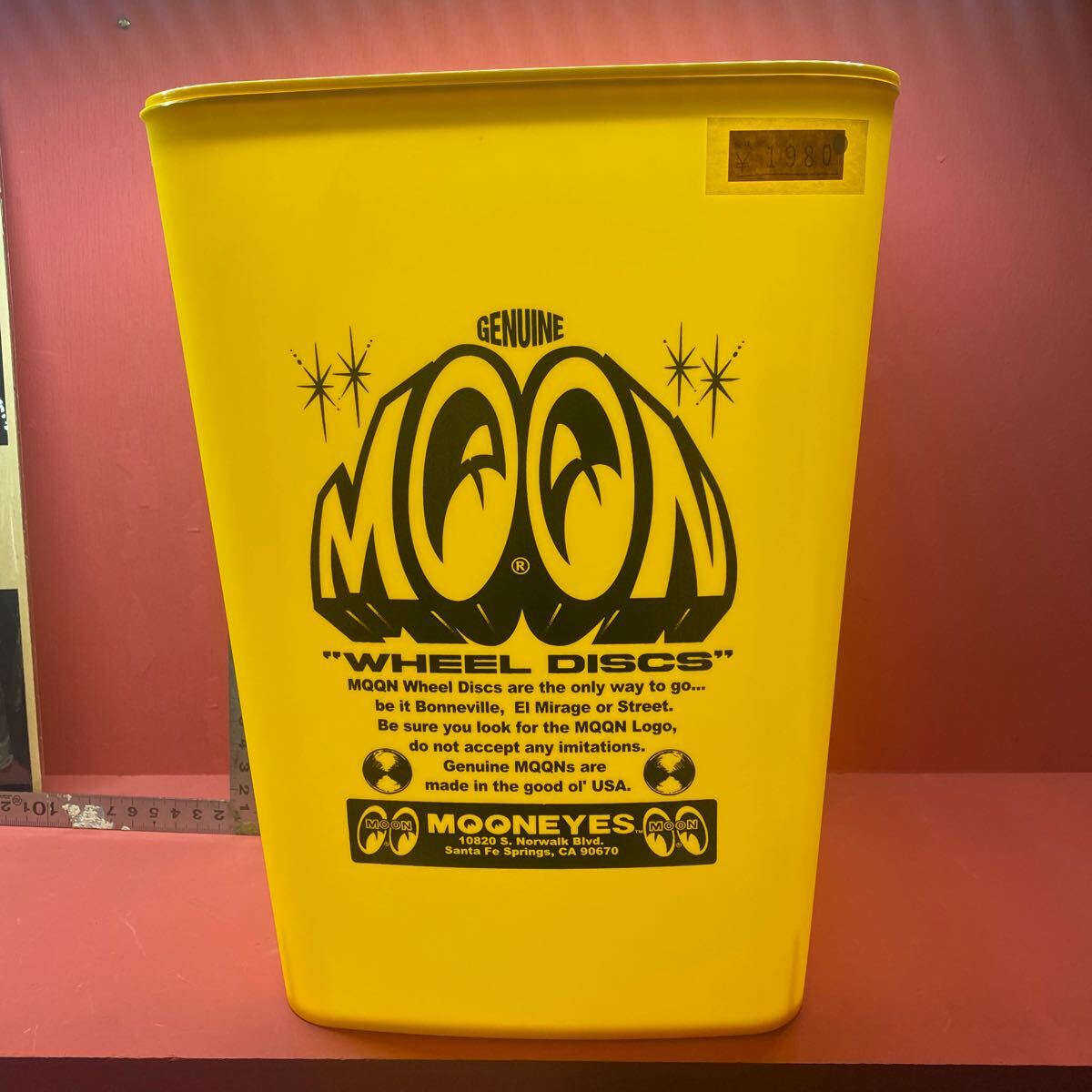 ムーンアイズ mooneyes ダストボックス イエロー拍卖