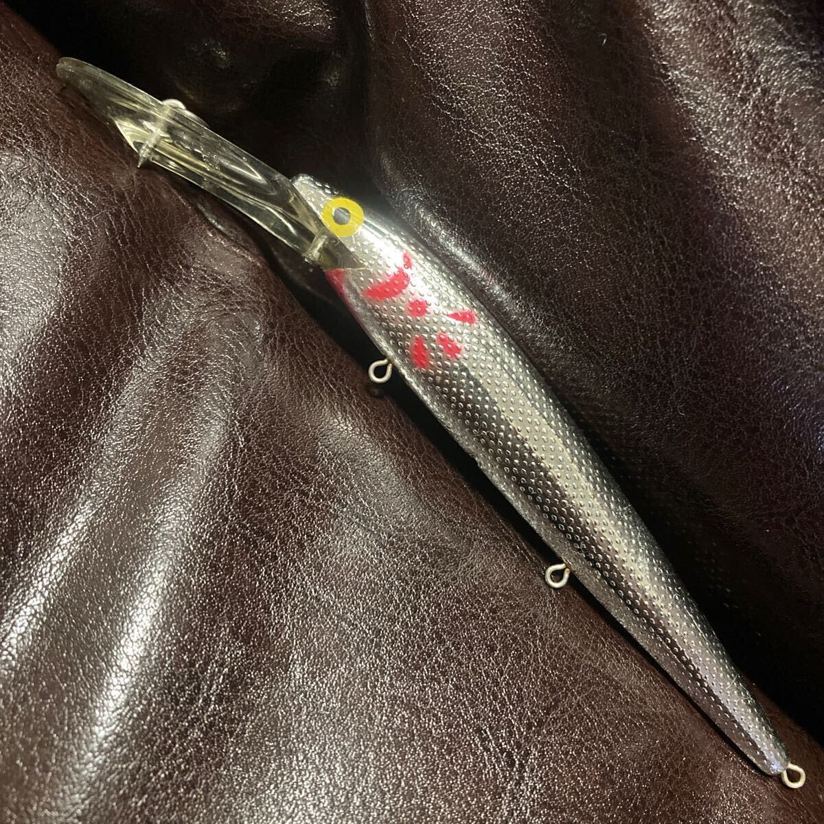 レア キズ有 約10g 115mm ディープレッドフィン ① 中古 コーデル CORDELL DEEP RED FIN拍卖