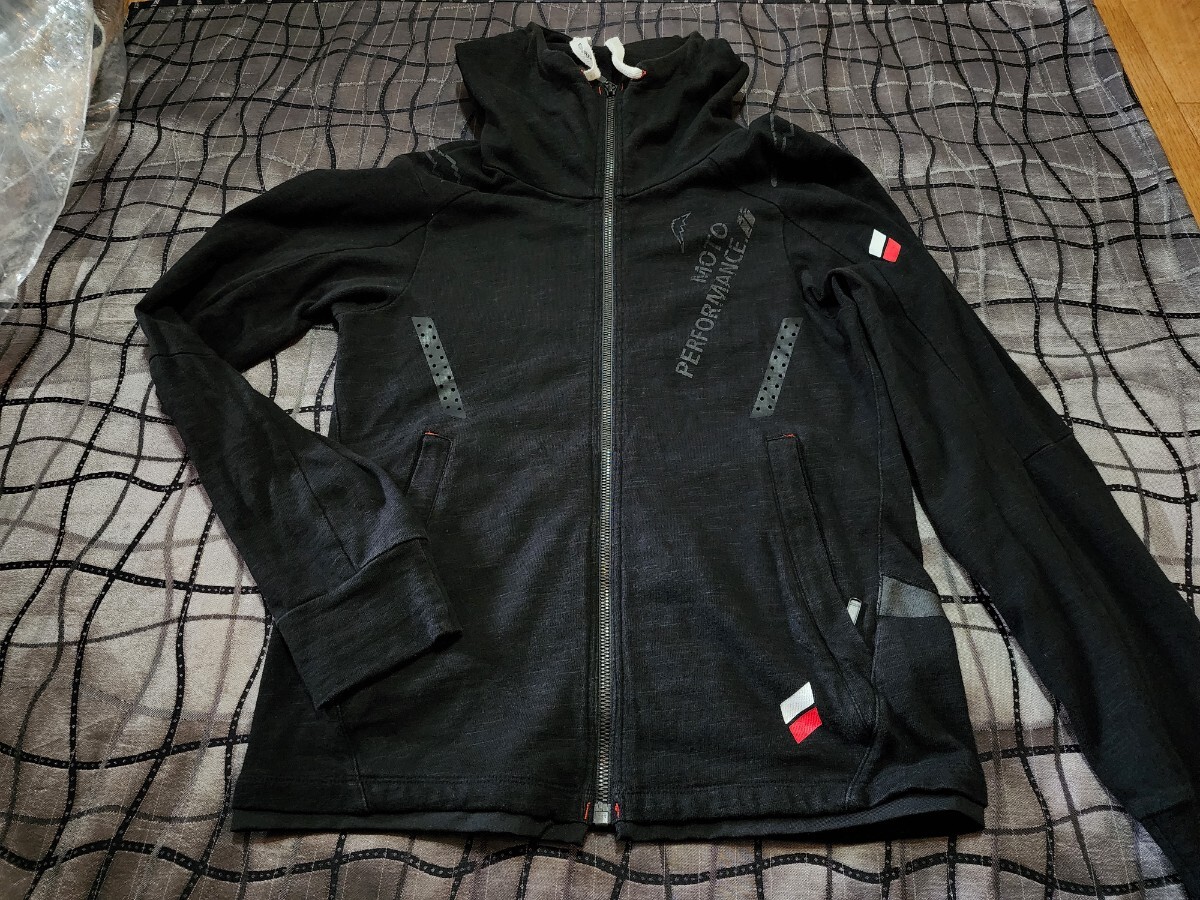 【M】クシタニ 静電気防止 レブロフーディ ブラック バイク ライディング ライダース パーカー インナーにも 拍卖