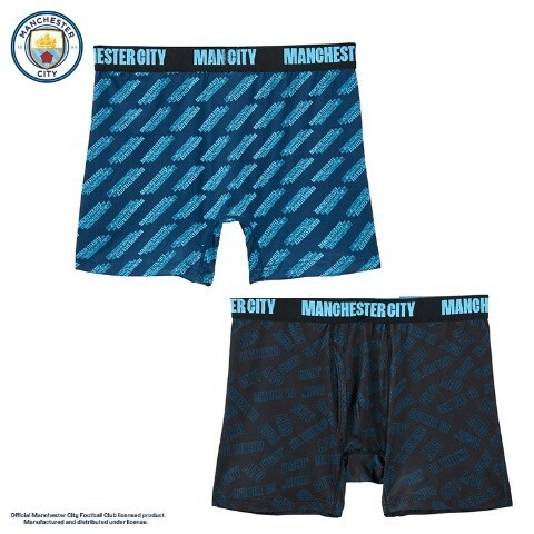 即決 マンチェスター・シティFC 2枚組ボクサーブリーフ【M】新品タグ付き パンツ拍卖