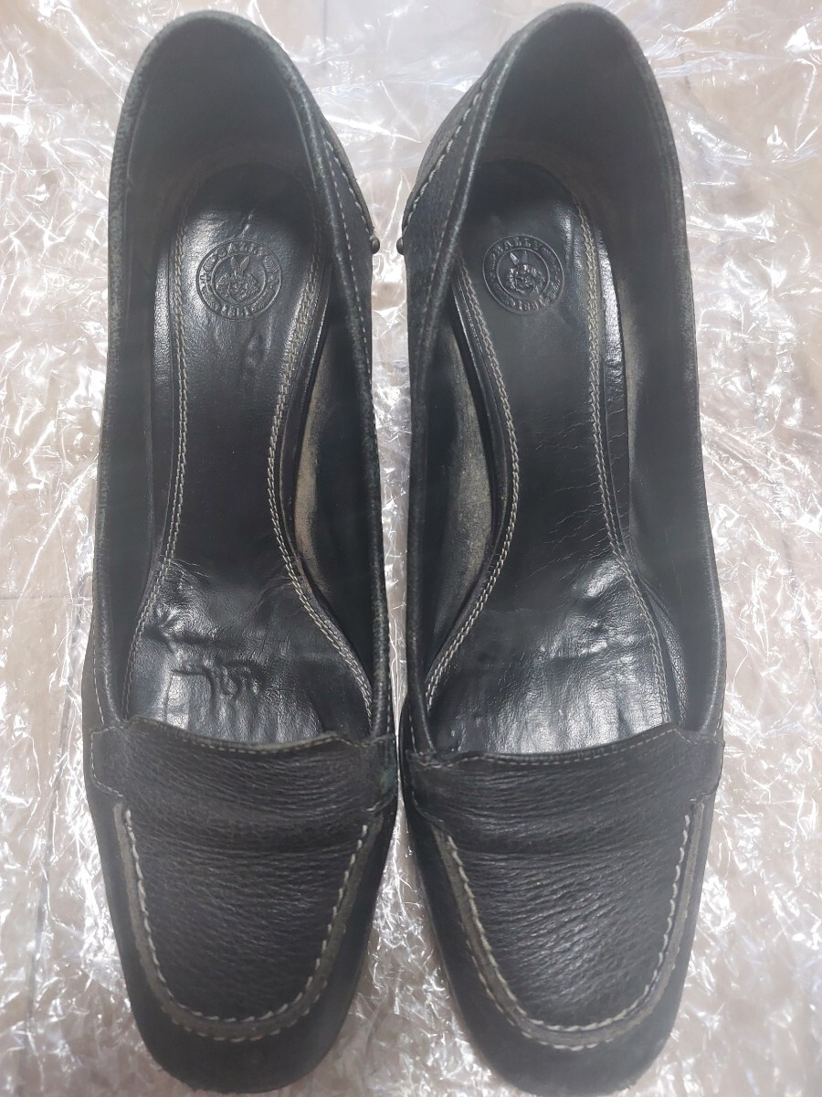 【USED】BALLY パンプス ブラック 24.5cm拍卖