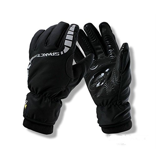 【売れ筋】防寒グローブ 滑り止め付き 防風防水 サイクリンググローブ 黒 XL拍卖