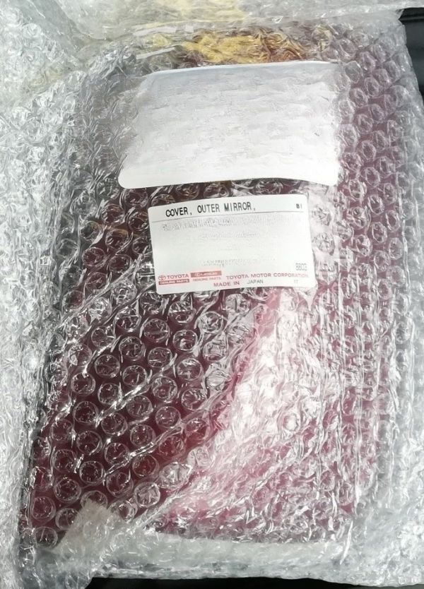 新品 純正品 TOYOTA トヨタ ドアミラーカバー ダークレッドマイカメタリック 運転席側 アルファード ヴェルファイア 30系拍卖