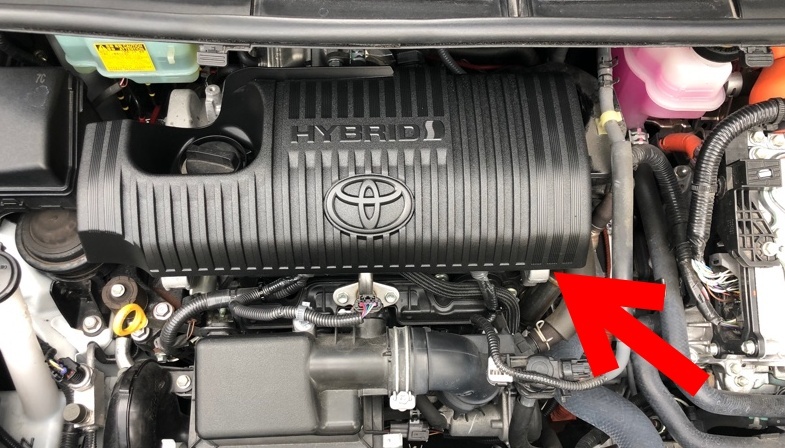 新品 純正品 TOYOTA トヨタ  エンジンルームカバー シエンタハイブリッド 後期17#系拍卖