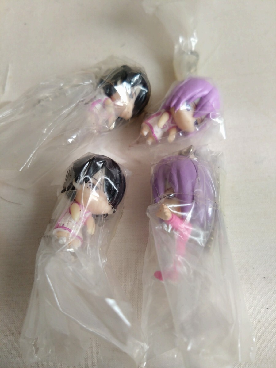 黒子のバスケ スイング つまんでつなげてますこっと 4個セット★紫原敦 氷室辰也 陽泉高校 ガチャガチャ キーホルダー拍卖