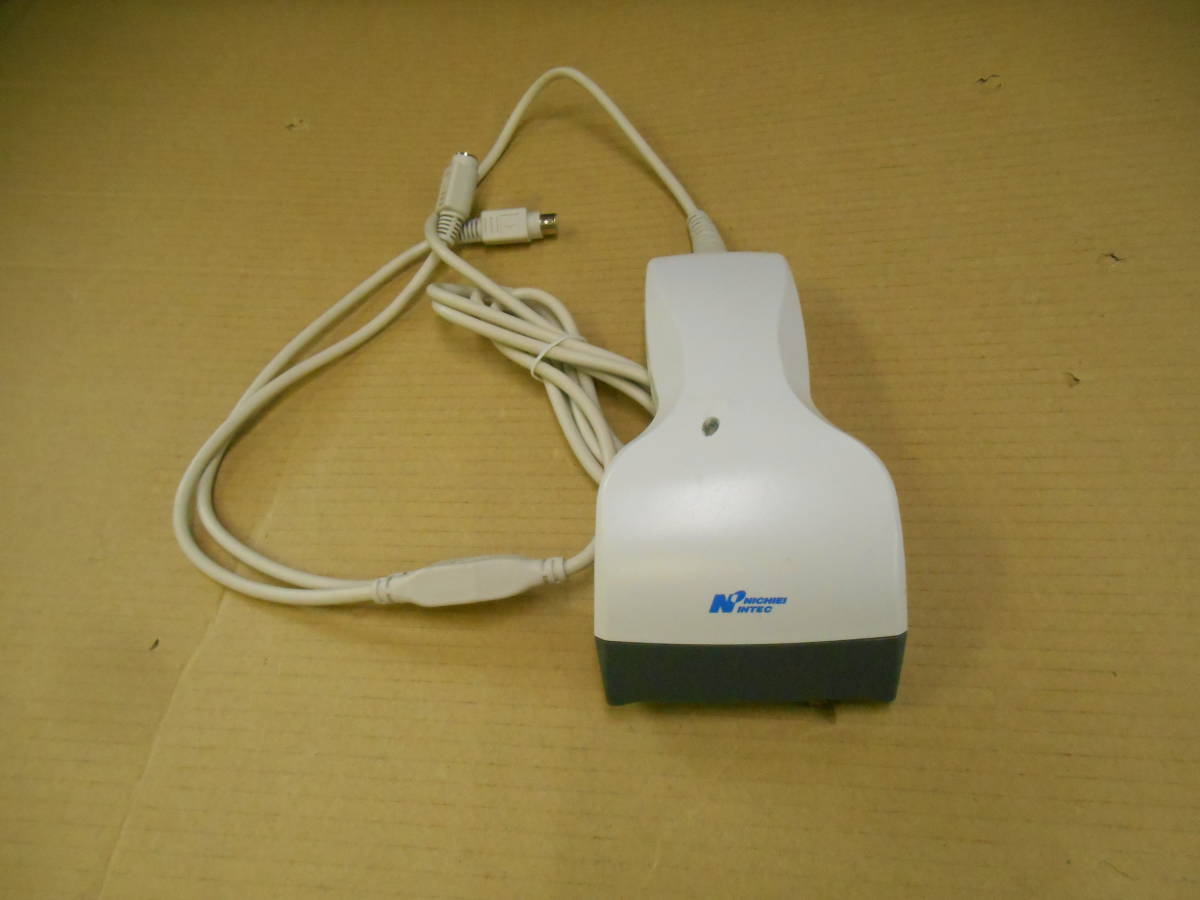 希少 日栄インテック 75mm幅CCDタッチスキャナ FFTA 10A PS/2 miniDIN 6pin (7拍卖