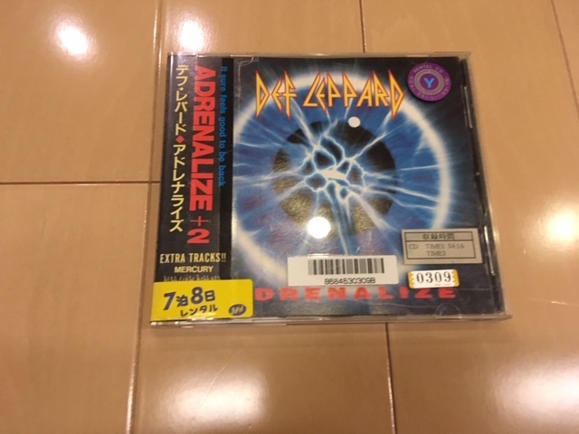 レンタル落ち ADRENALIZE / デフ・レパード拍卖