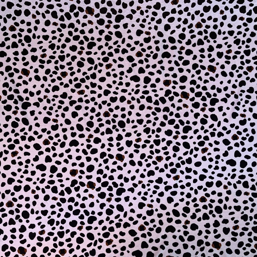 布地生地3m no2806薄手カットソーダルメシアン柄白地拍卖