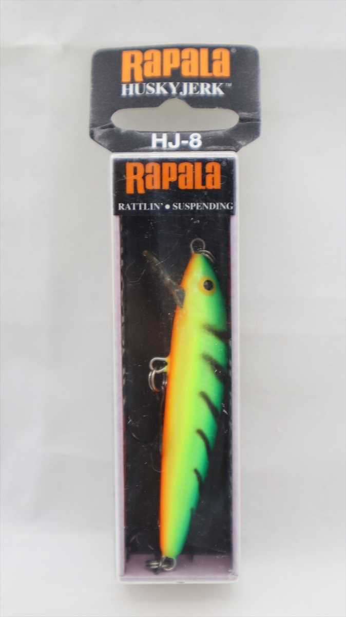 ★☆【新品】ラパラ ハスキージャーク HJ-8 ファイアータイガー ☆RAPALA HUSKYJERK HJ-8 Firetiger☆★2018-09-1012拍卖