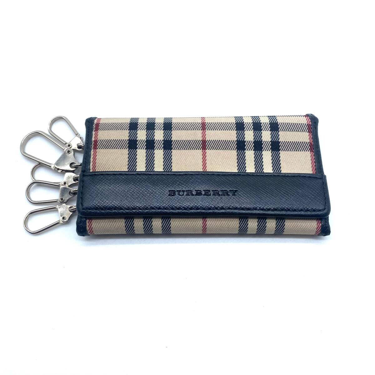 Burberry Key Case Nova Check バーバリー 5連キーケース ノバチェック拍卖