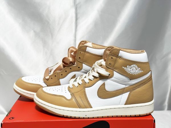 値下げ【新品】Nikeナイキ WMNSWomen's Air Jordan エアジョーダン 1 Retro レトロ High ハイ OG Praline 28cm FN6622-201拍卖