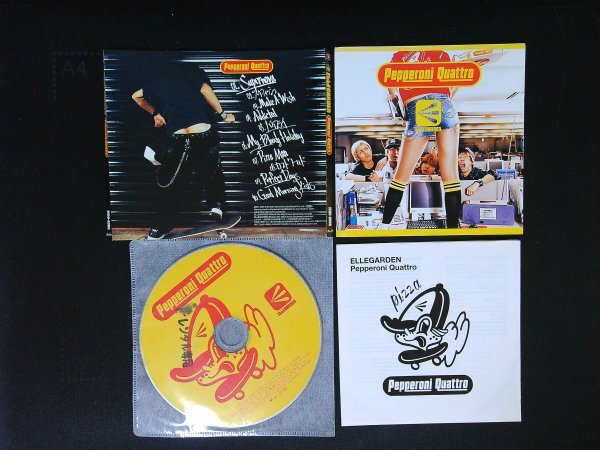 Pepperoni Quattro CD ELLEGARDEN エルレガーデン 即決 送料200円 1211拍卖