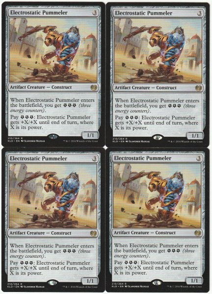 KLD 静電気式打撃体/Electrostatic Pummeler 英語4枚セット拍卖