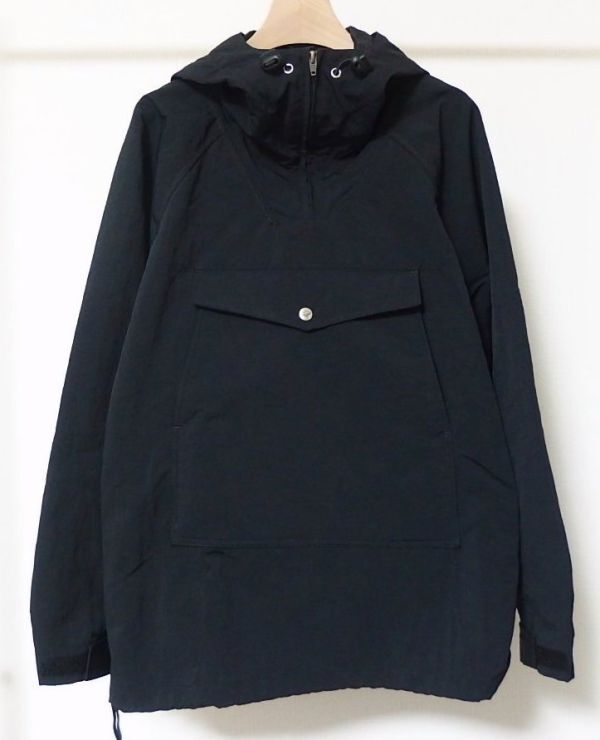 Battenwear バテンウェア Scout Anorak スカウト アノラック プルオーバー パーカーS 黒拍卖