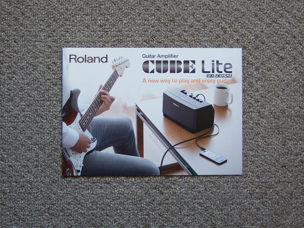 【カタログのみ】Roland CUBE Lite 2012.12 検 2.1 COSM MONITOR アンプ拍卖