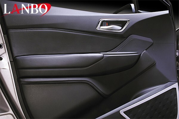 LANBO レザードアパネル C-HR 前期/後期 ブラックレザー×ブラックステッチ 6ピースセット LDP-CHR-BK拍卖