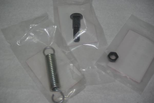 CT110 サイドスタンド装着用ナット&スクリュー&スプリング輸出 純正 新品★*【水曜・日曜・祝日休み 臨時休業有】拍卖